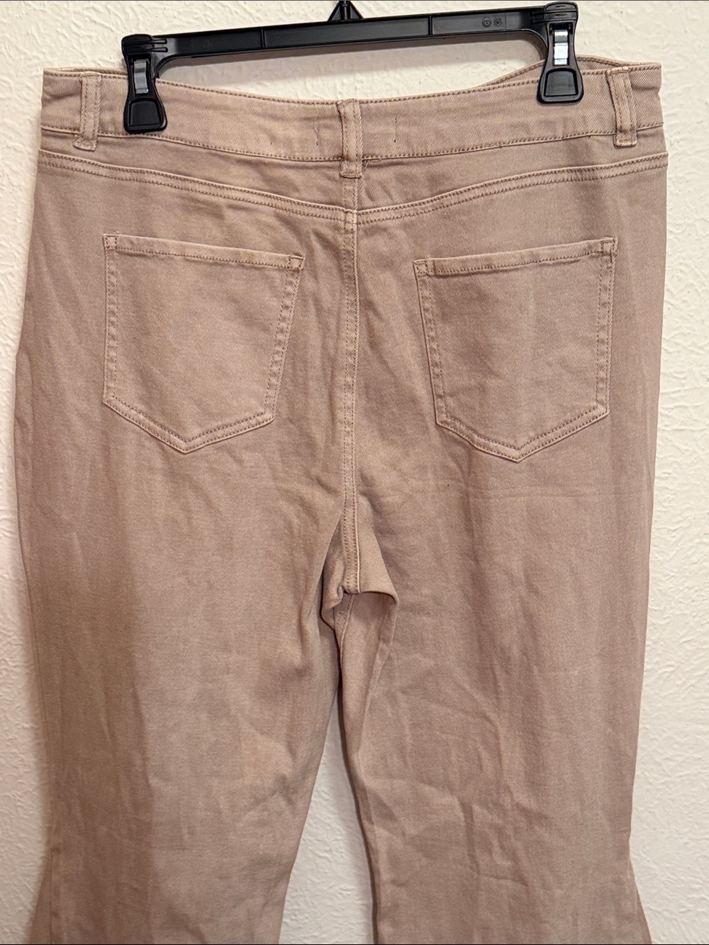 🤠🤠🤠BOGOHO🤠🤠🤠Versona Women’s Flared Jeans in Taupe-12 - Picture 7 of 10